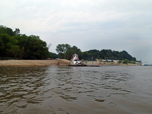 The ferry boat at Ste. Genevieve